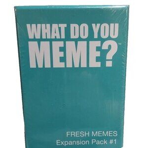 What Do You Meme? Fresh Memes Expansion Pack #1 Card Game New Gift